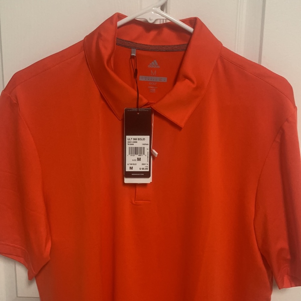 Adidas Mens Golf Polo Ultimate 365 Shirt Size Medium NWT - Picture 3 of 7
